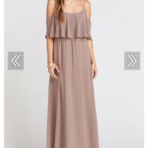 Show Me Your Mumu Caitlin Dress in Dune